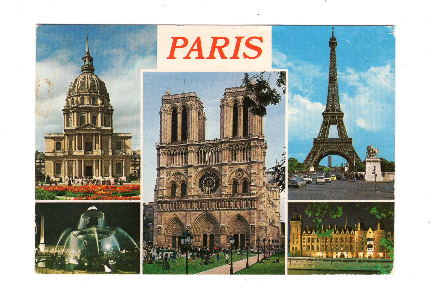 Ansichtskarte Paris / Frankreich