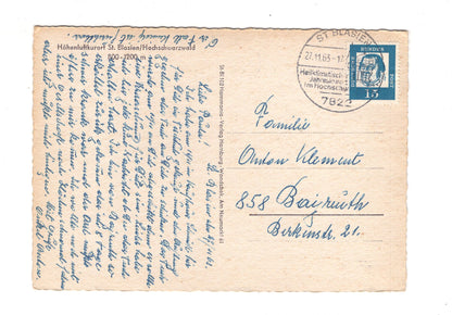 Ansichtskarte St. Blasien / Hochschwarzwald / G1-67