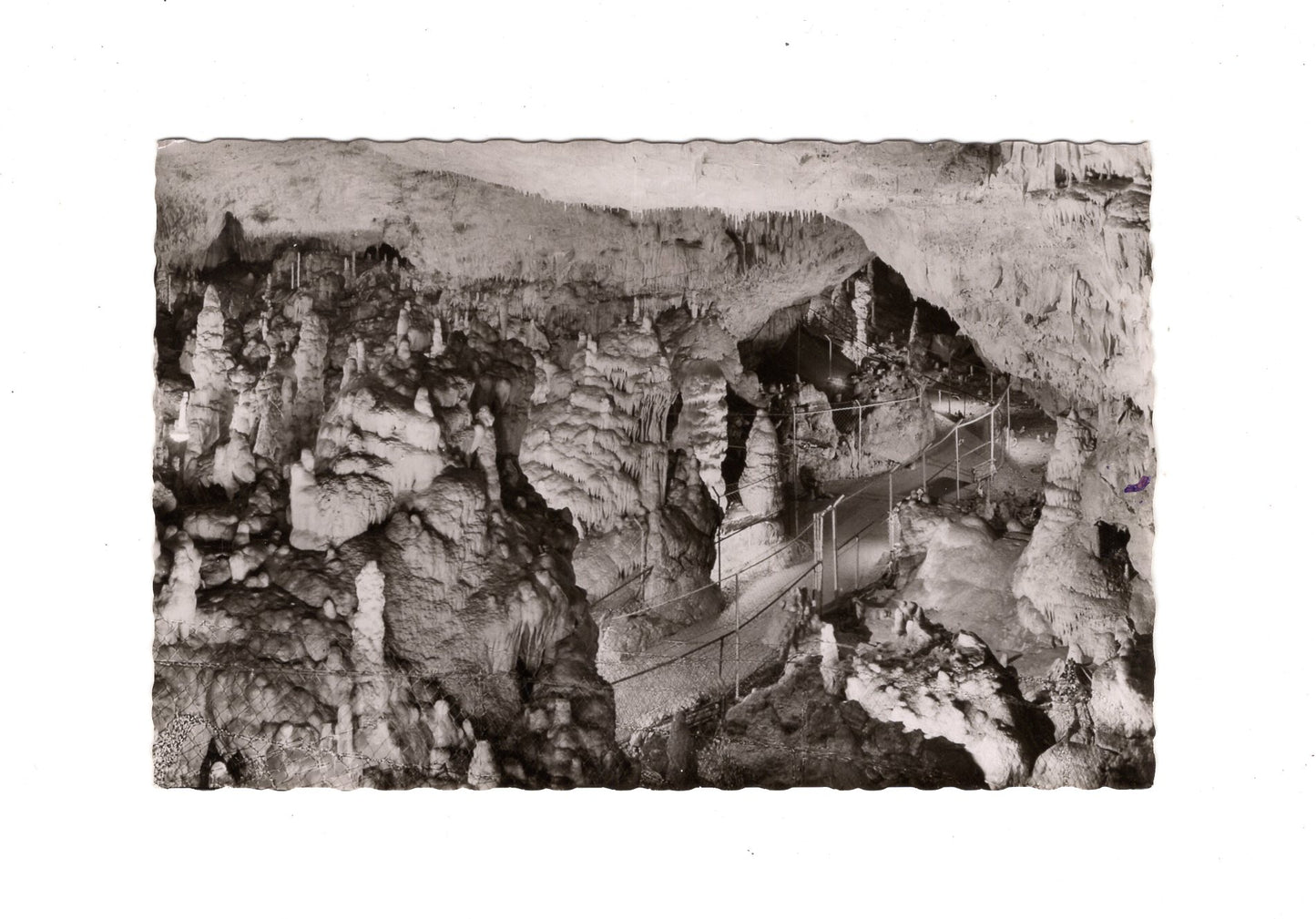 Ansichtskarte Bärenhöhle - Karlshöhle bei Erpfingen / Schwäbische Alb