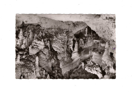 Ansichtskarte Bärenhöhle - Karlshöhle bei Erpfingen / Schwäbische Alb