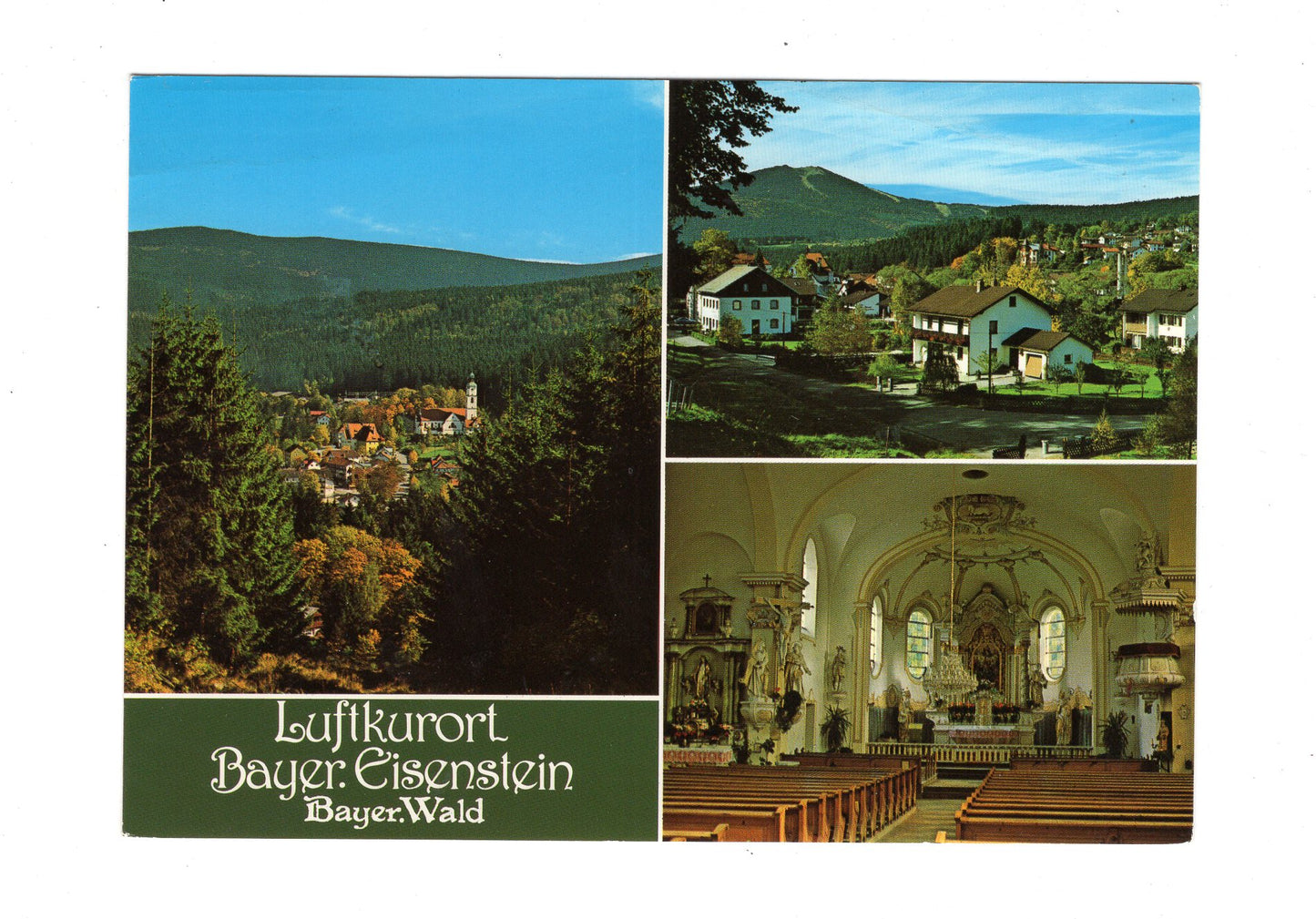 Ansichtskarte Bayerisch Eisenstein / Bayerischer Wald