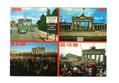 Ansichtskarte Berlin / 1950 - 1961 - 1989