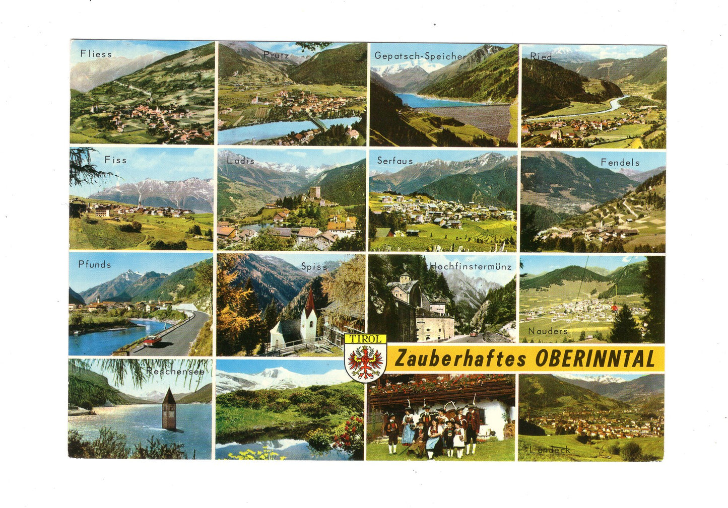 Ansichtskarte Zauberhaftes Oberinntal / Tirol / Österreich