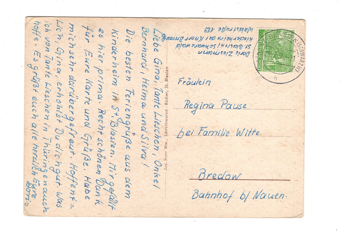 Ansichtskarte St. Blasien im südlichen Hochschwarzwald / G1-67