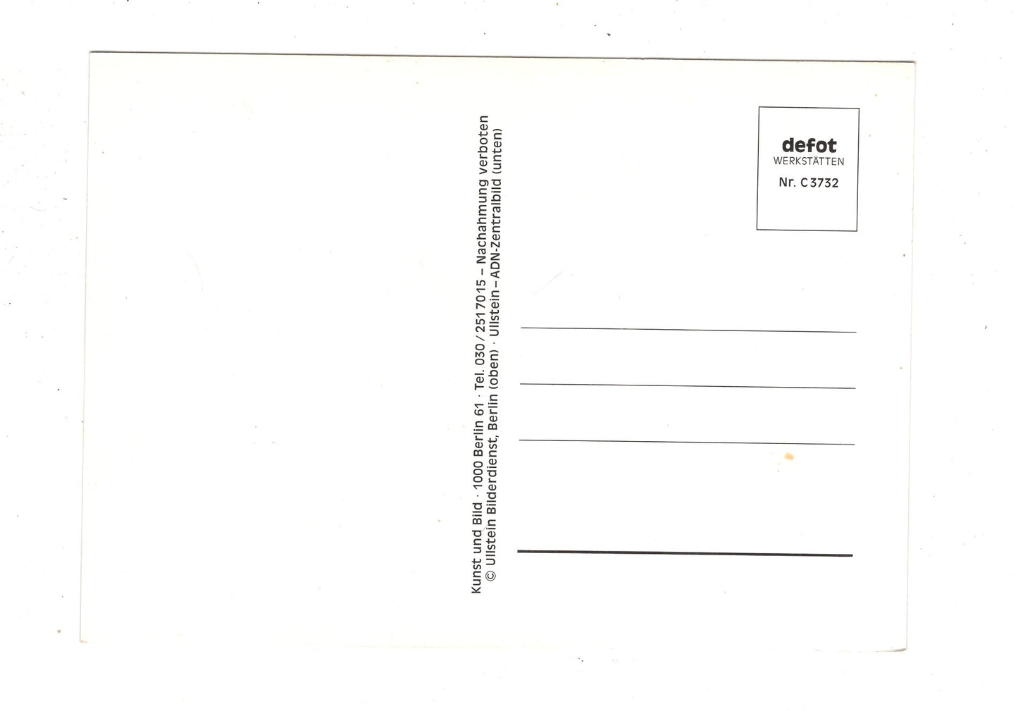 Ansichtskarte Berlin / 1950 - 1961 - 1989