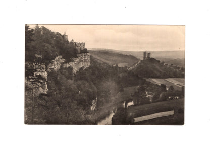 Ansichtskarte Rudelsburg und Saaleck