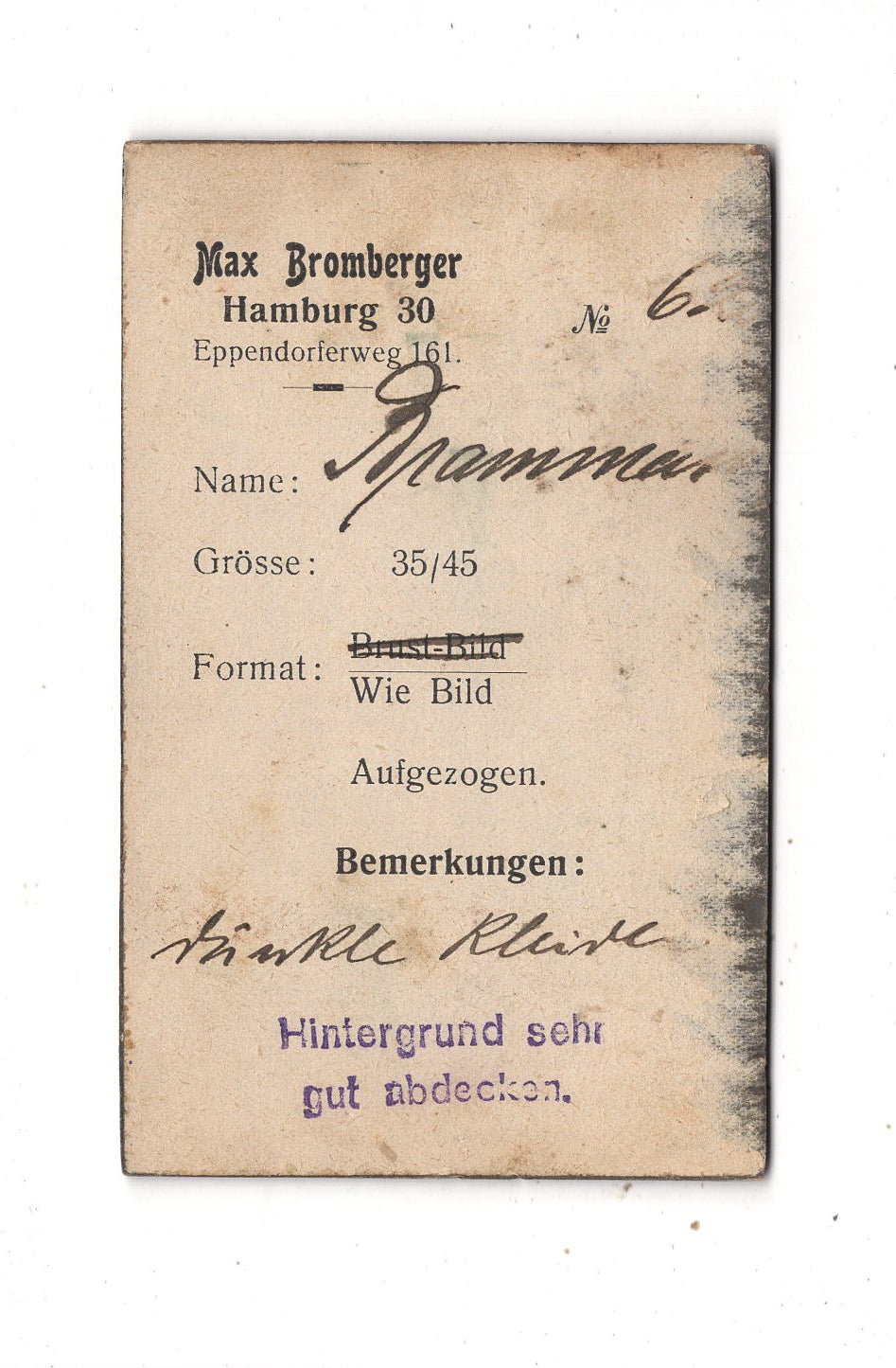 Fotografie Niedliche kleine Mädchen - Elmshorn 1900er