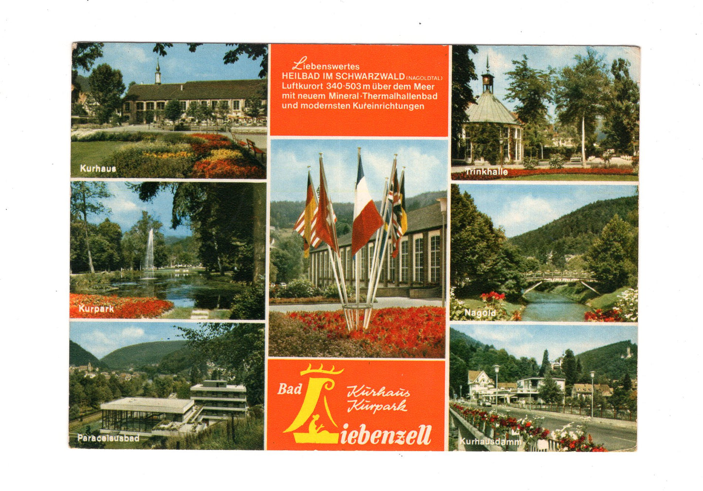 Ansichtskarte Bad Liebenzell im Schwarzwald