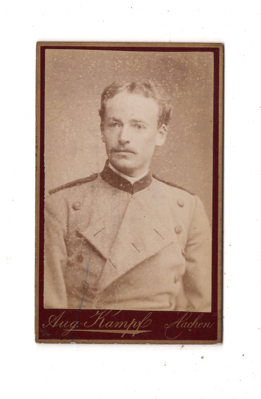Fotografie Herrenportrait / Jäger - Aachen 1880er