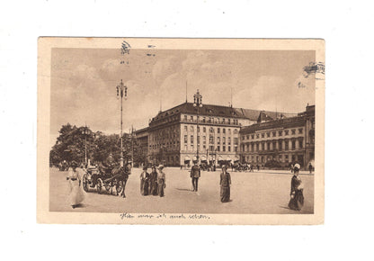 Ansichtskarte Berlin / Unter den Linden / Hotel Adlon - 1914 / K1-50