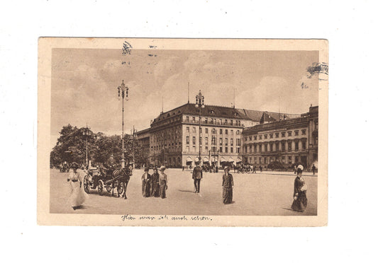 Ansichtskarte Berlin / Unter den Linden / Hotel Adlon - 1914 / K1-50