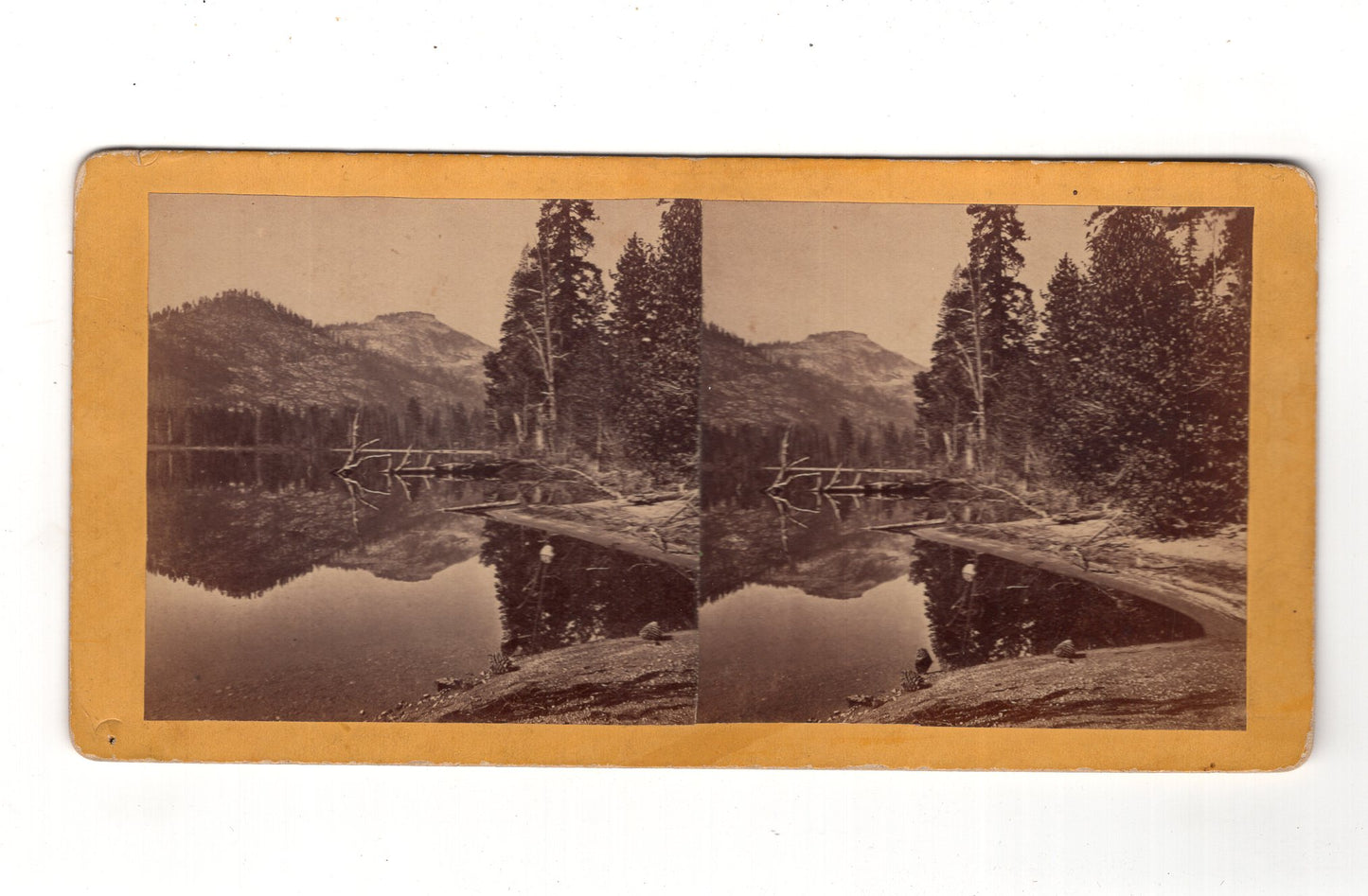 Fotografie Historische Landschaftsaufnahme - unbekannter Ort