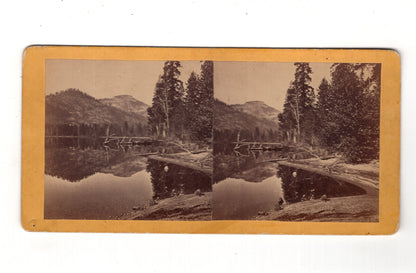 Fotografie Historische Landschaftsaufnahme - unbekannter Ort