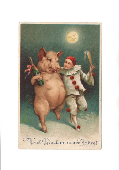 Ansichtskarte Feiertage / Neujahr