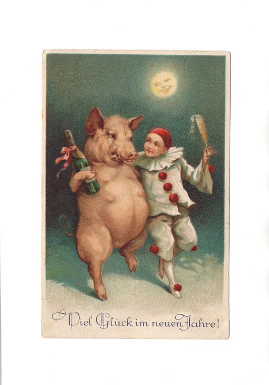 Ansichtskarte Feiertage / Neujahr