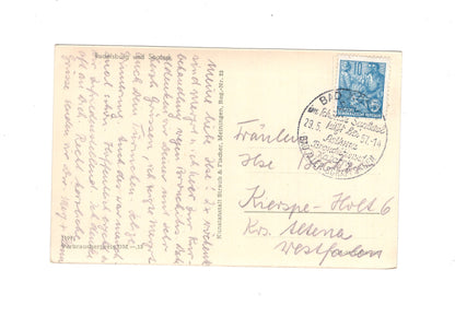 Ansichtskarte Rudelsburg und Saaleck