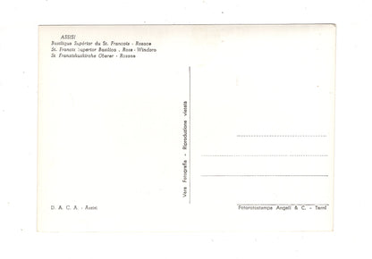 Ansichtskarte Assisi / Basilica Superiore di S. Francesco / Italien / N1-57