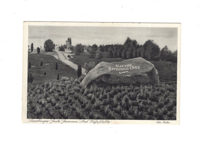 Ansichtskarte Lüneburger Heide / Hermann-Löns-Ruhestätte