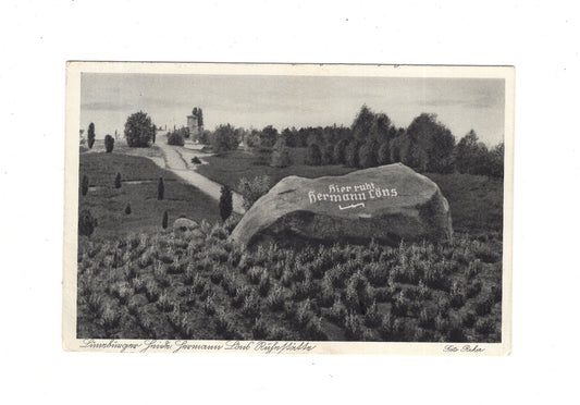 Ansichtskarte Lüneburger Heide / Hermann-Löns-Ruhestätte