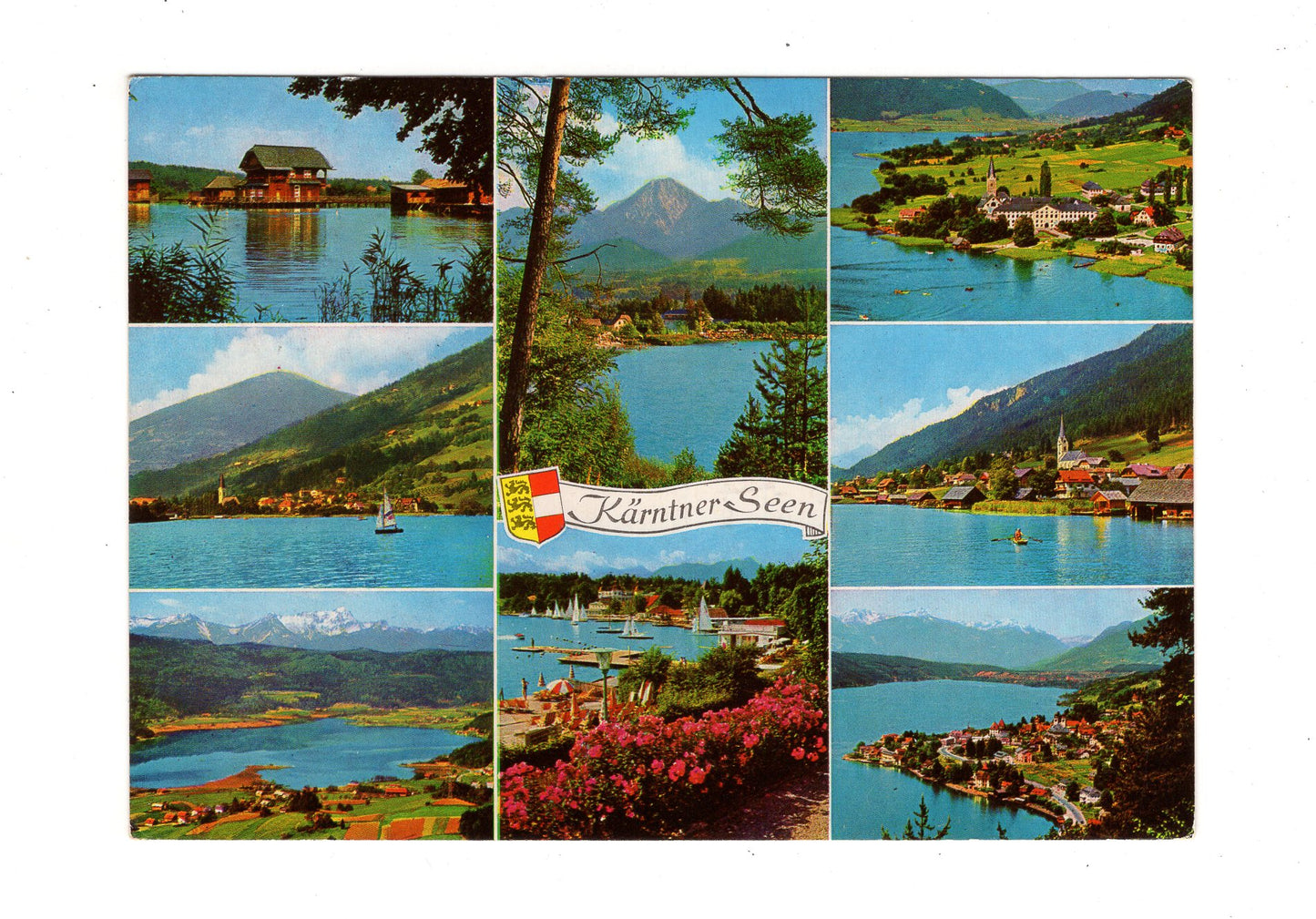 Ansichtskarte Kärntner Seen / Wörthersee +++ Österreich