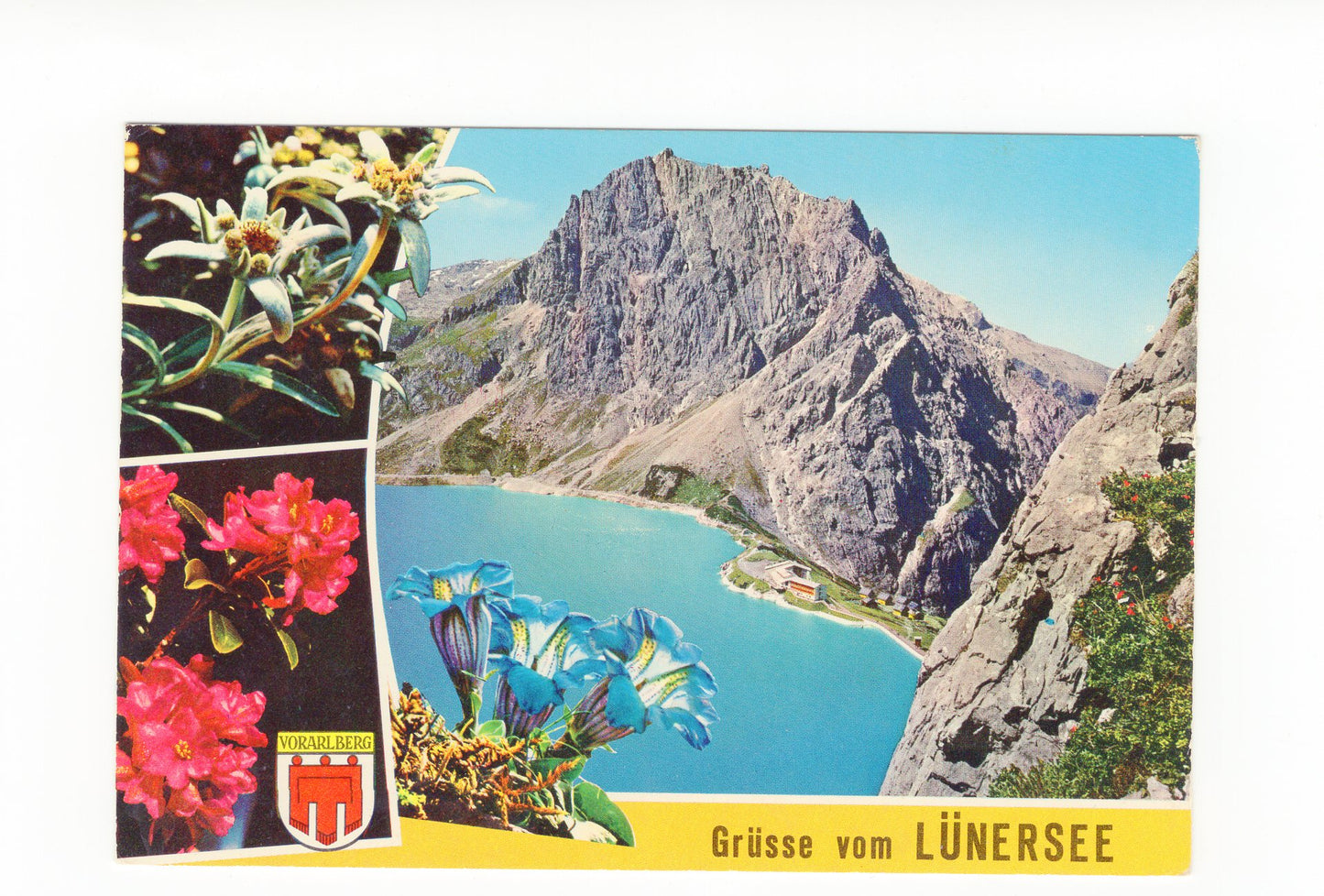 Ansichtskarte Lünersee / Vorarlberg / Österreich