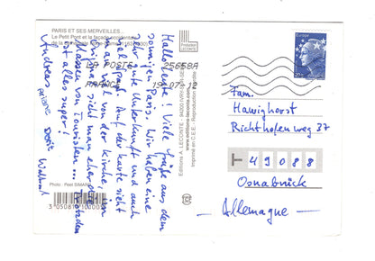 Ansichtskarte Paris / Cathedrale Notre-Dame / Frankreich