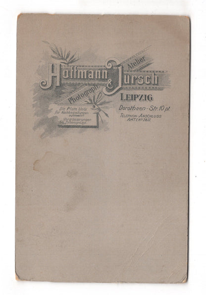 Fotografie Feines Paar - Leipzig um 1900 / CAB X-22