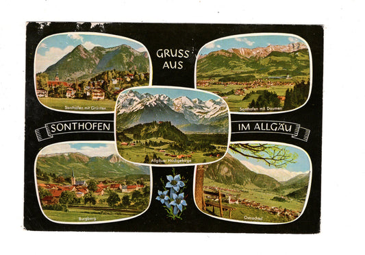 Ansichtskarte Sonthofen im Allgäu / M1-55