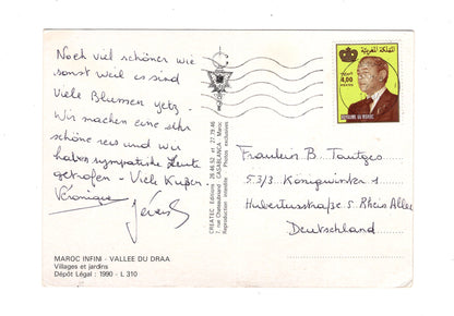 Ansichtskarte Vallee du Draa / Marokko