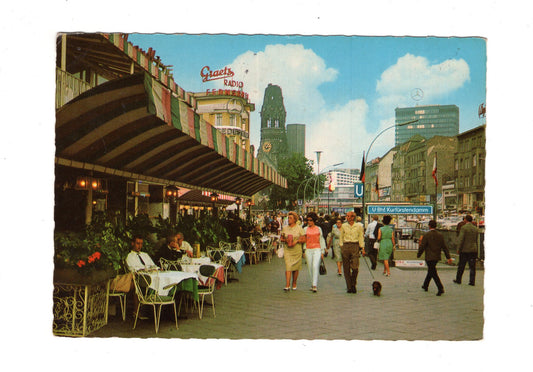 Ansichtskarte Berlin / Kurfürstendamm