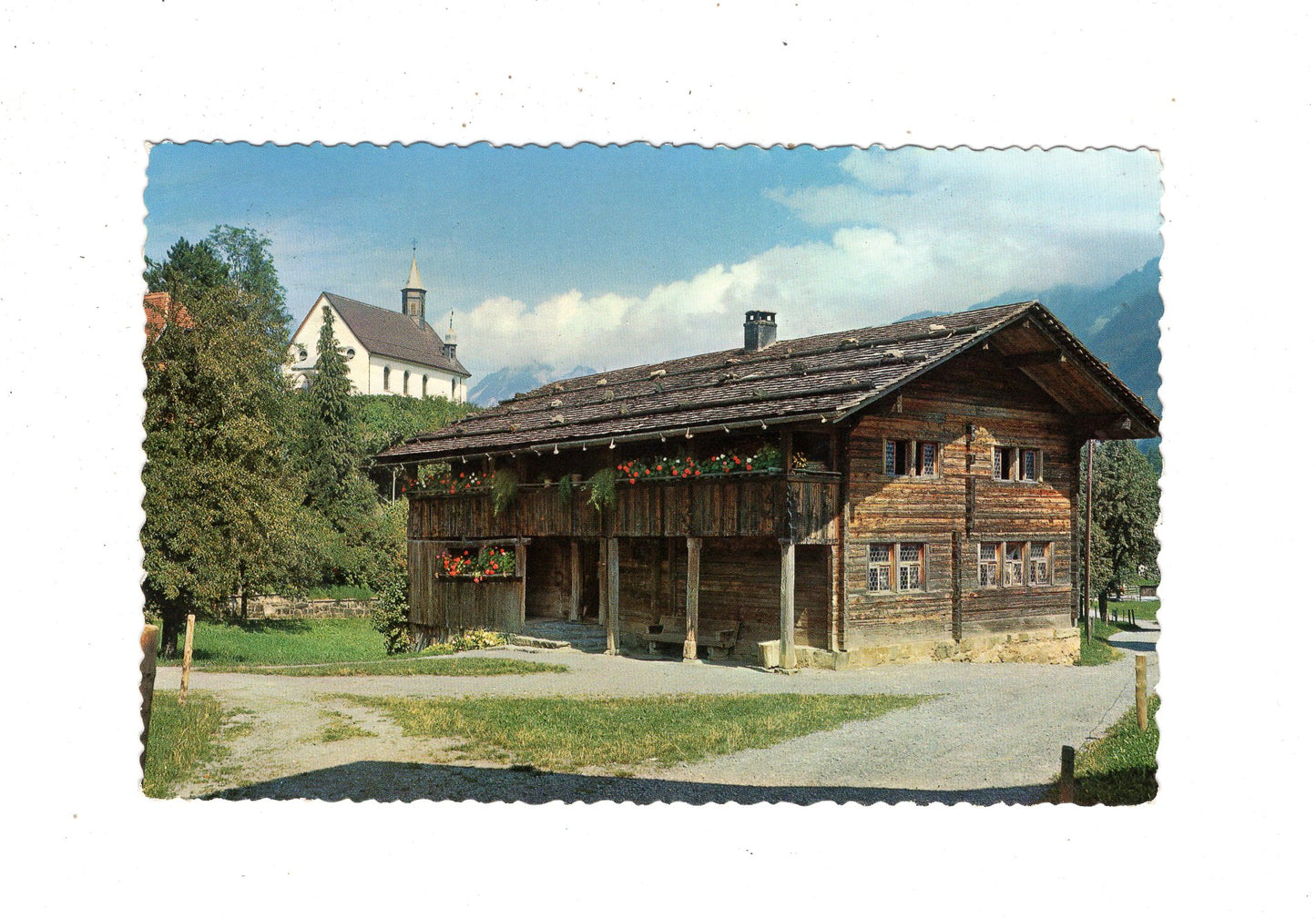 Ansichtskarte Flüeli-Ranft / Geburtshaus des Hl. Bruder Klaus / Schweiz