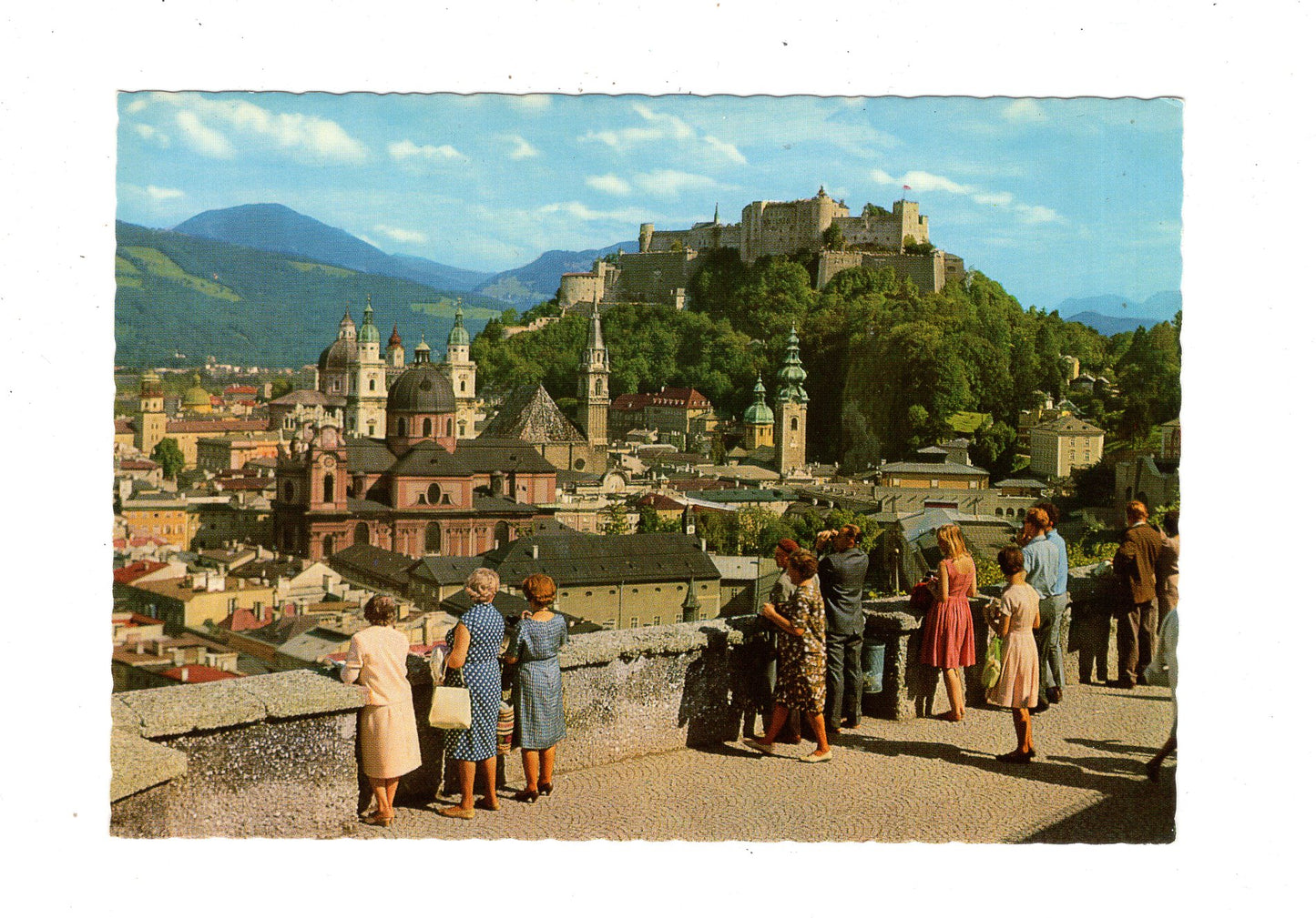 Ansichtskarte Salzburg / Altstadt / Österreich