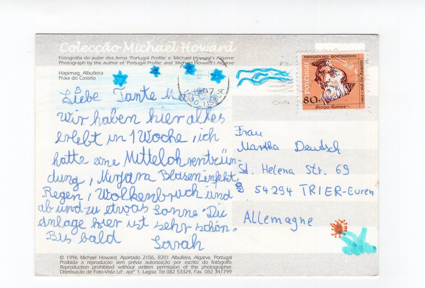 Ansichtskarte Albufeira / Algarve / Portugal