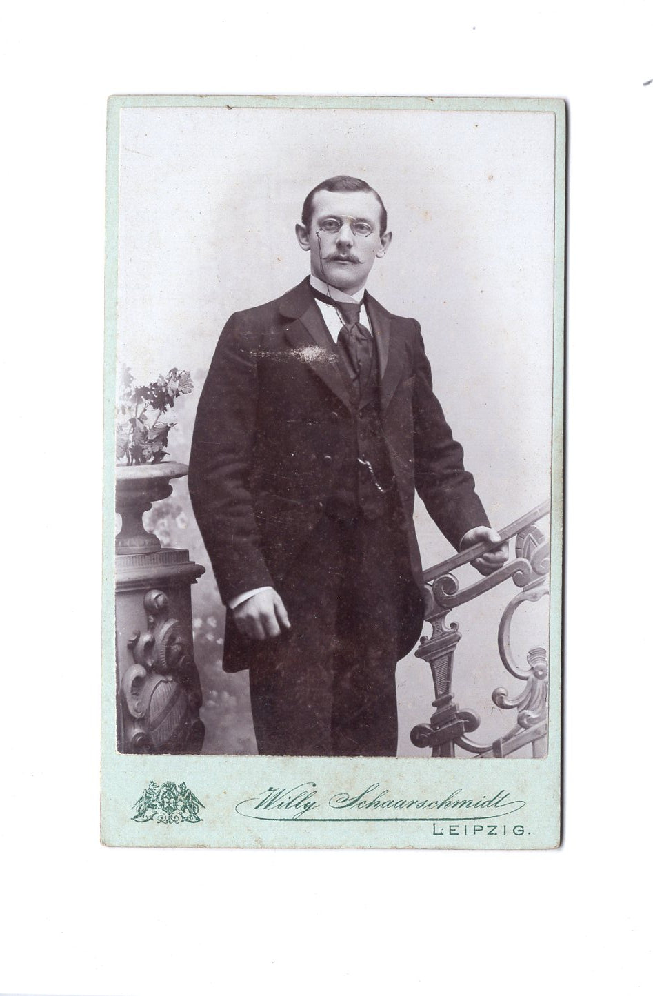 Fotografie Feiner Herr - Leipzig 1900er