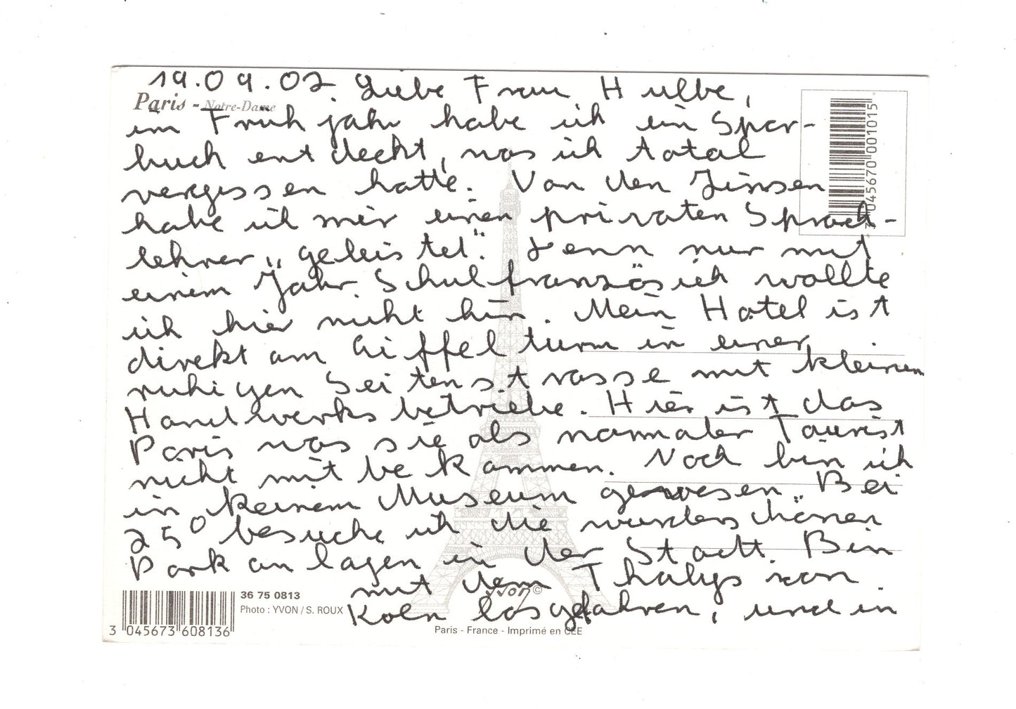 Ansichtskarte Paris / Cathedrale Notre-Dame / Frankreich