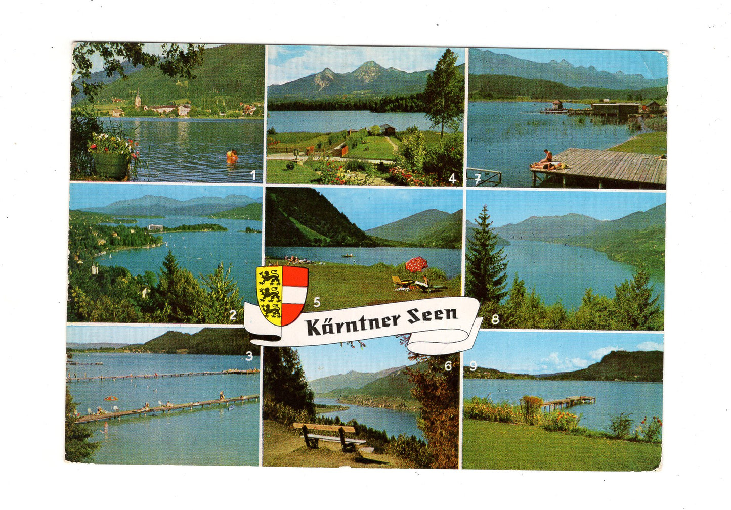 Ansichtskarte Kärntner Seen / Wörthersee +++ Österreich
