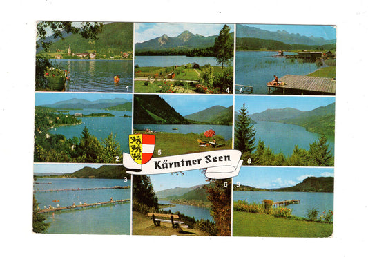 Ansichtskarte Kärntner Seen / Wörthersee +++ Österreich