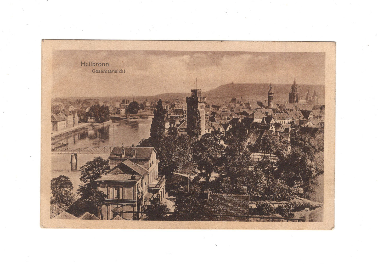 Ansichtskarte Heilbronn / Gesamtansicht