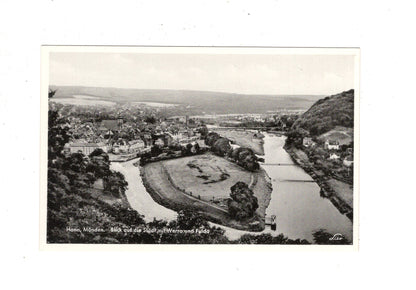 Ansichtskarte Hann. Münden / Stadt mit Werra und Fulda / J1-58