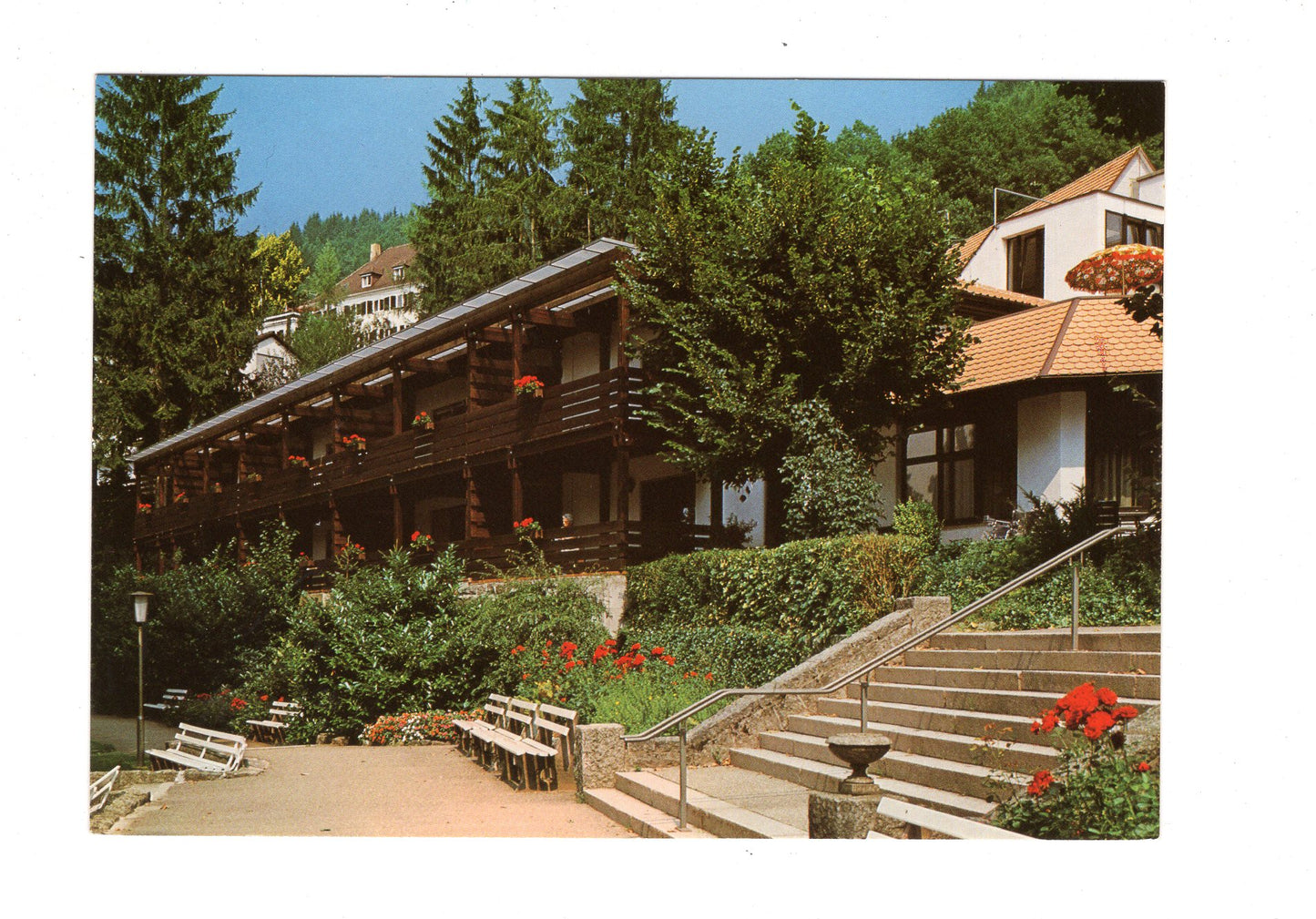 Ansichtskarte Kurgarten-Hotel / Wolfach / H1-64