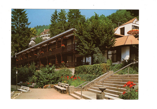 Ansichtskarte Kurgarten-Hotel / Wolfach / H1-64
