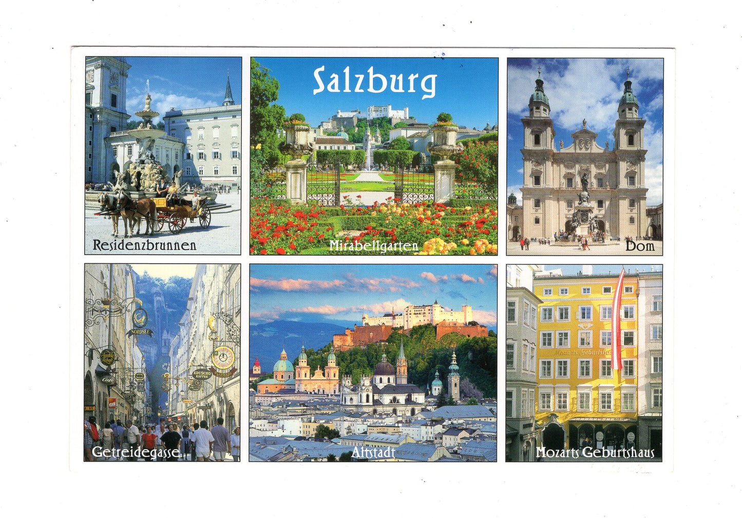 Ansichtskarte Salzburg / Österreich