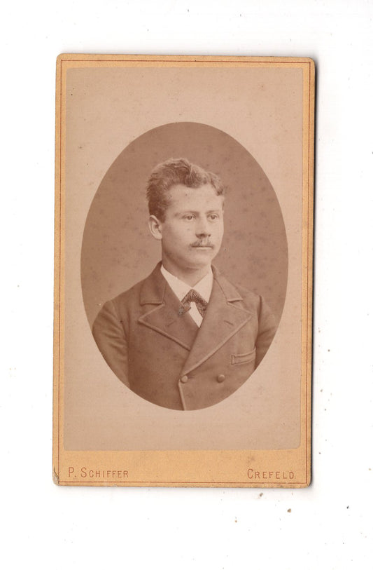 Fotografie Herrenportrait - Krefeld 1870er