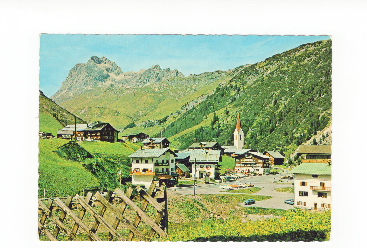 Ansichtskarte Warth / Vorarlberg / Österreich