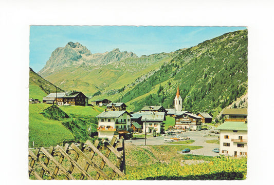 Ansichtskarte Warth / Vorarlberg / Österreich