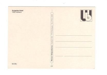 Ansichtskarte Kurgarten-Hotel / Wolfach / H1-64
