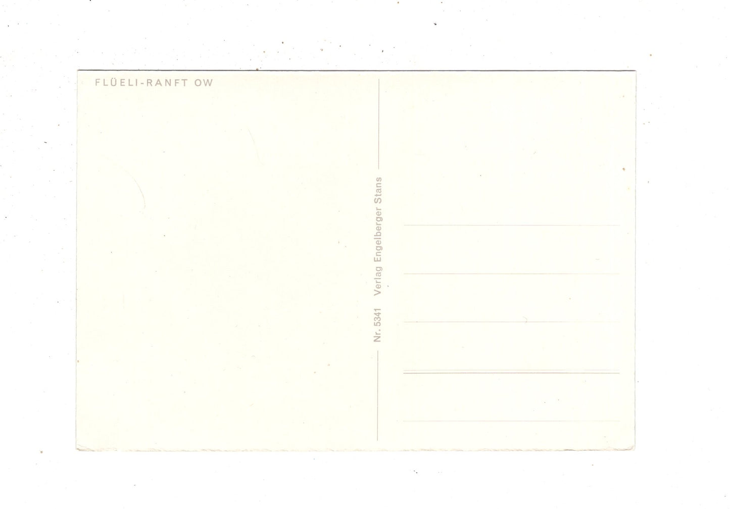 Ansichtskarte Flüeli-Ranft / Schweiz
