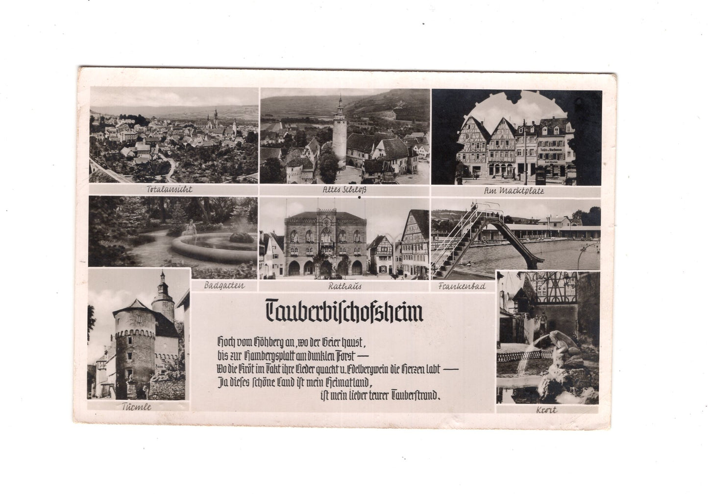 Ansichtskarte Tauberbischofsheim