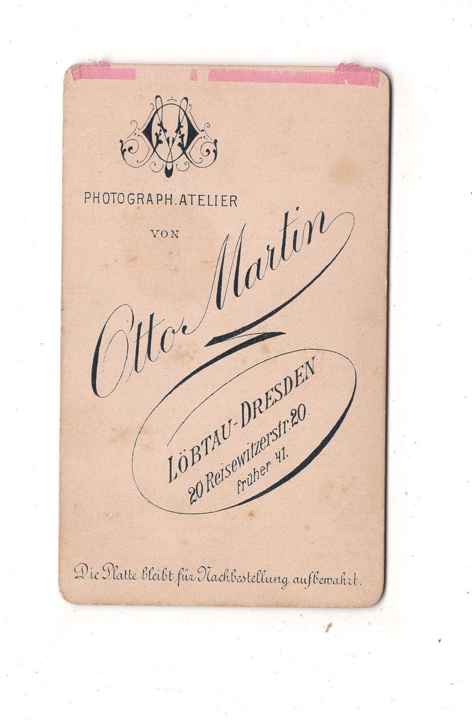 Fotografie Niedlicher kleiner Junge - Löbtau-Dresden 1890er / CDV M1-17