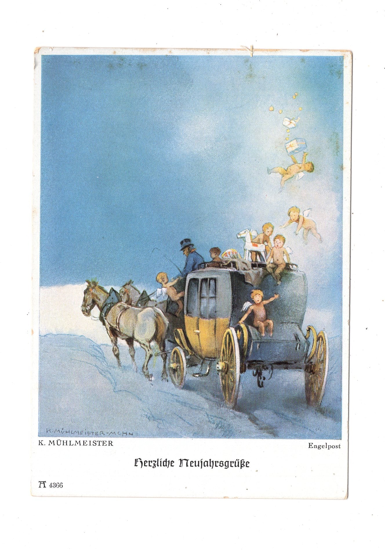 Ansichtskarte Feiertage / Frohes neues Jahr / K1-69